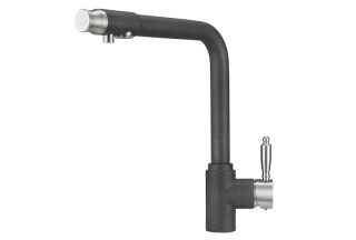 Смеситель для кухни Granula 2301, ГРАФИТ графит